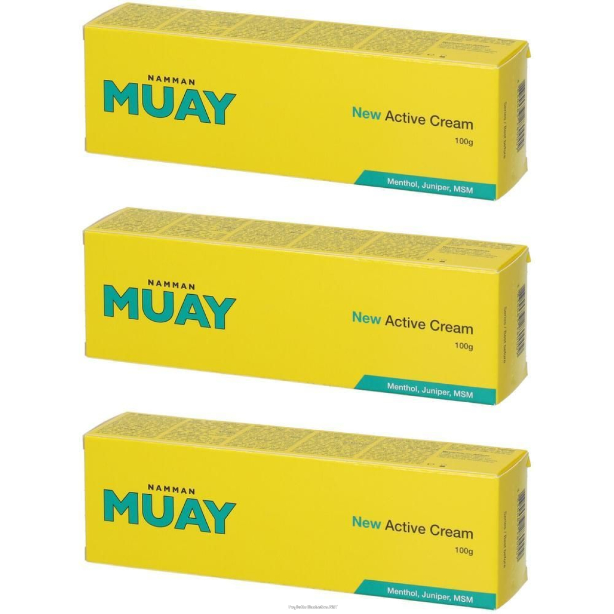 Cerca Offerte di namman muay active cream 100 g 3x100 g crema e acquista online