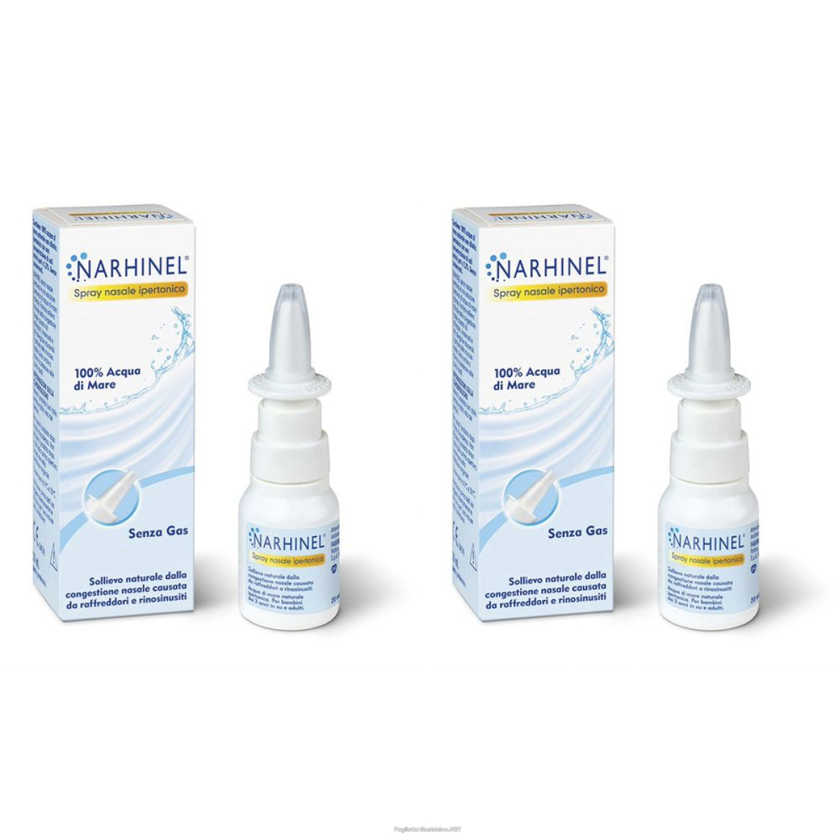 Cerca Offerte di narhinel® spray nasale ipertonico set da 2 2x20 ml nasale e acquista online