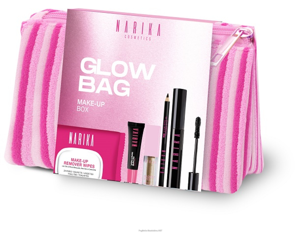Cerca Offerte di narika glow bag make up 1 narika matita occhi nera + 1 narika ombretto liquido moon + 1 narika lip volume balm maxi + 1 narika salviette struccanti + 1 narika mascara extreme volum e acquista online