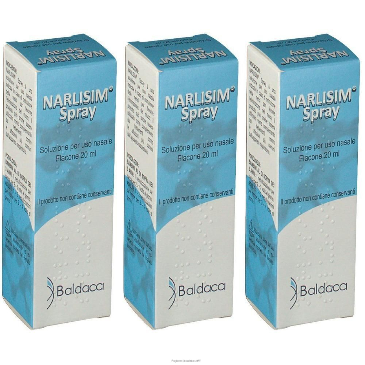 Cerca Offerte di narlisim® spray 3x20 ml nasale e acquista online