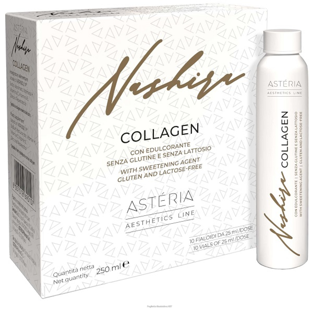 Cerca Offerte di nashira collagen integratore per pelle capelli e unghie 10 fialoidi da 25ml e acquista online