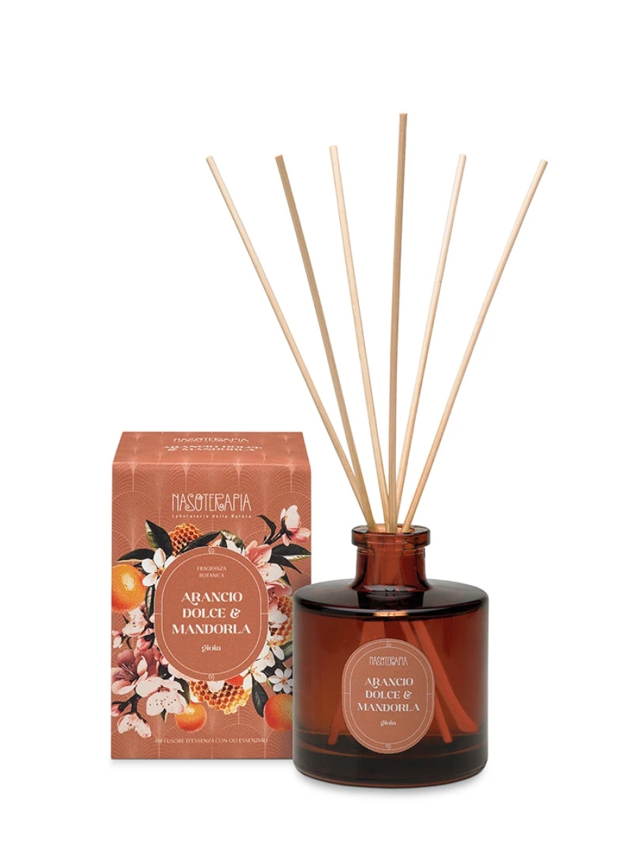 Cerca Offerte di Nasoterapia arancio dolce e mandorla gioia diffusore a bastoncini per ambienti, 200 ml e acquista online