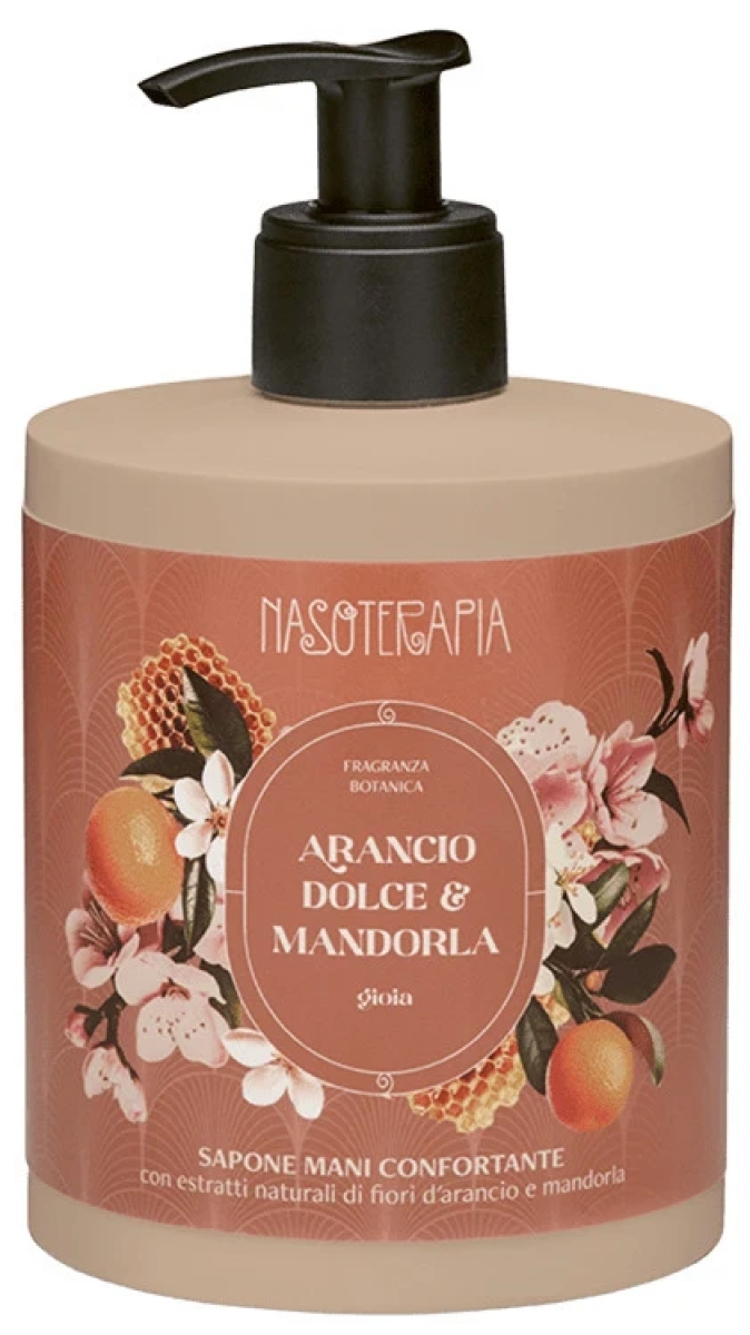 Cerca Offerte di Nasoterapia arancio dolce e mandorla sapone mani riequilibrante ed emolliente, 500 ml e acquista online
