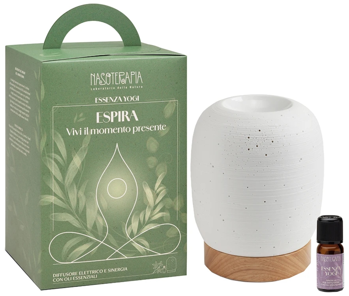 Cerca Offerte di Nasoterapia essenza yogi espira kit con diffusore e olio essenziale per aromaterapia 5 ml e acquista online