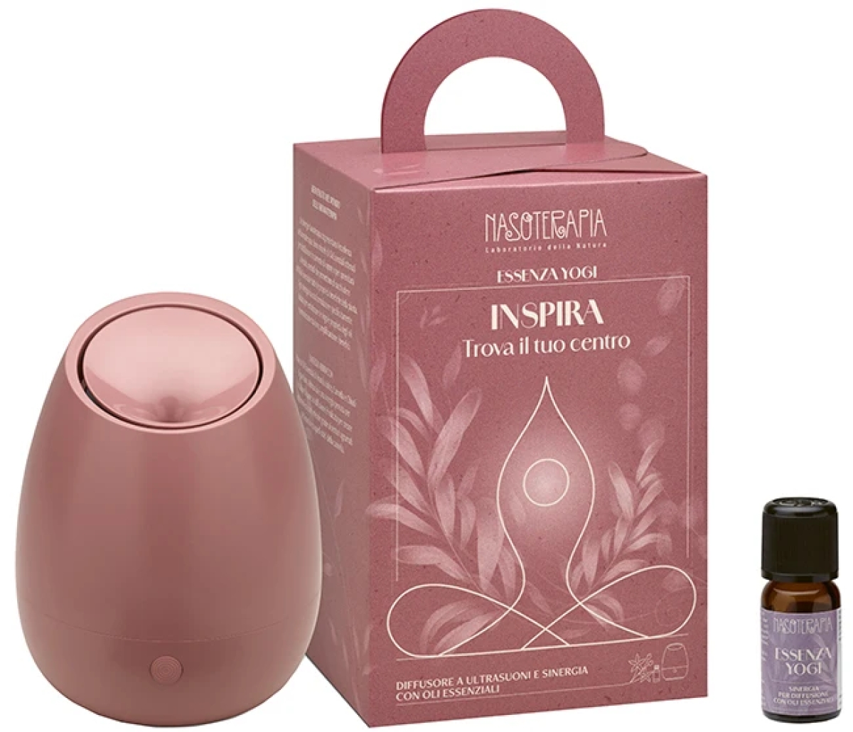 Cerca Offerte di Nasoterapia essenza yogi inspira kit con diffusore a ultrasuoni e olio essenziale per aromaterapia 5 ml e acquista online