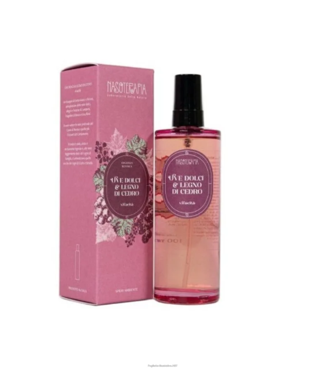 Cerca Offerte di nasoterapia spray ambiente uve dolci legno di cedro 100 ml e acquista online