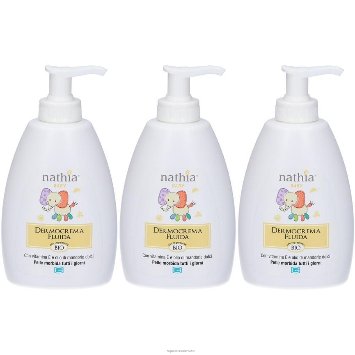 Cerca Offerte di nathia baby dermocrema fluida delicata 3x300 ml e acquista online