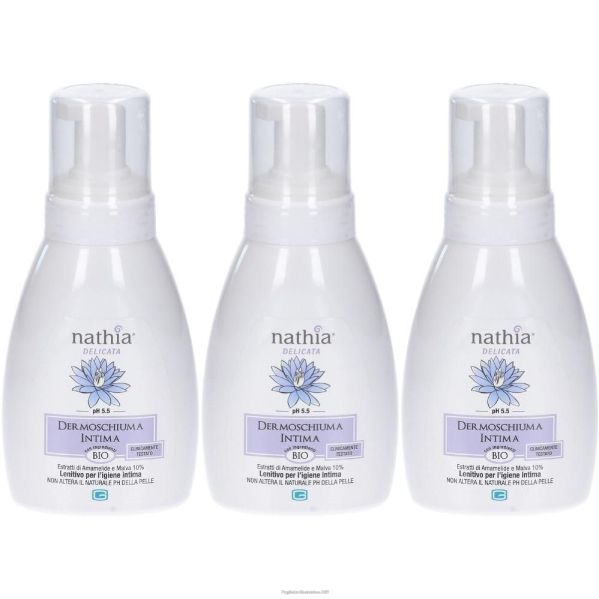 Cerca Offerte di nathia delicata dermoschiuma intima 3x200 ml e acquista online