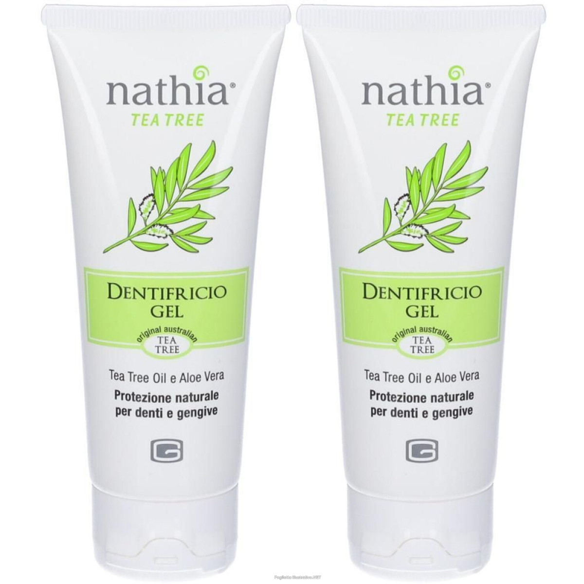 Cerca Offerte di nathia tea tree dentifricio gel 2x75 ml dentale e acquista online