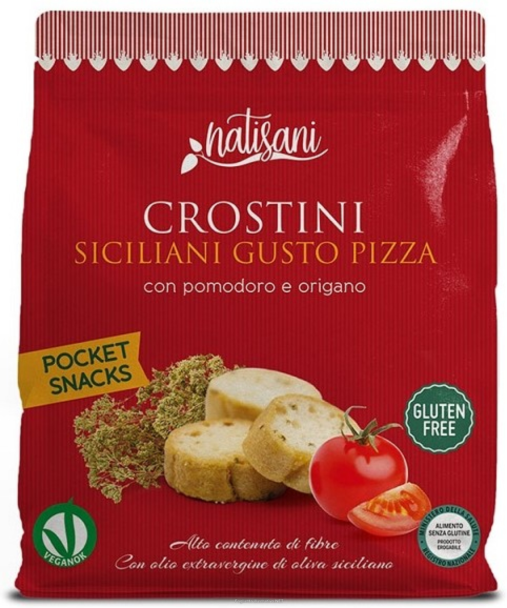 Cerca Offerte di natisani crostini siciliani gusto pizza senza glutine 50 grammi e acquista online