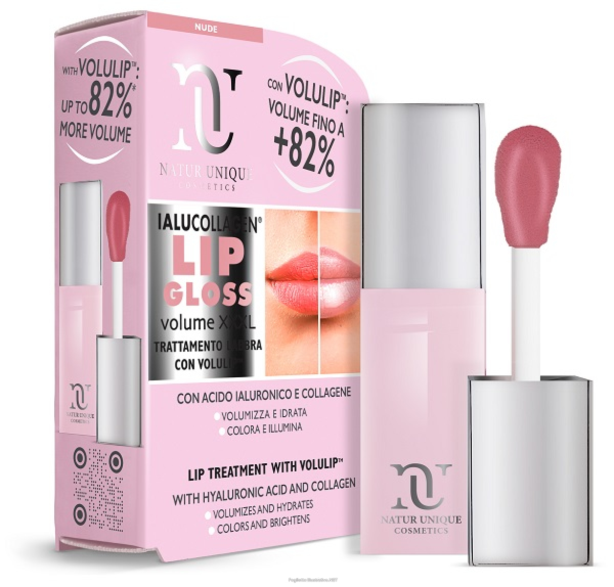 Cerca Offerte di natur unique ialu lip gloss volume xxxl nude 8 ml e acquista online
