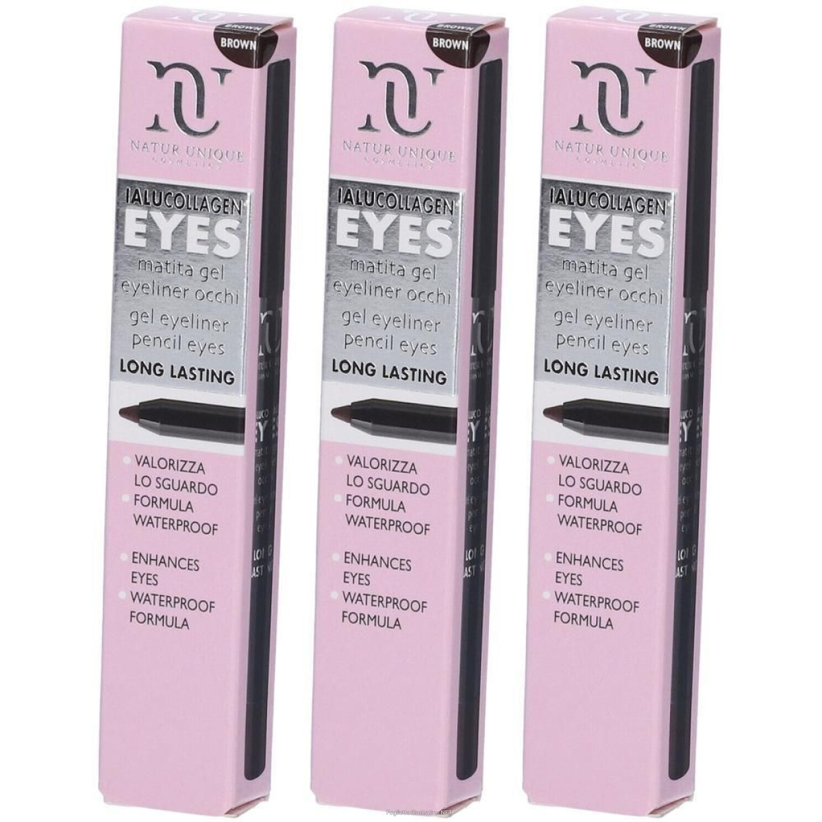 Cerca Offerte di natur unique ialucollagen eyes matita occhi marrone 3x1,35 g e acquista online