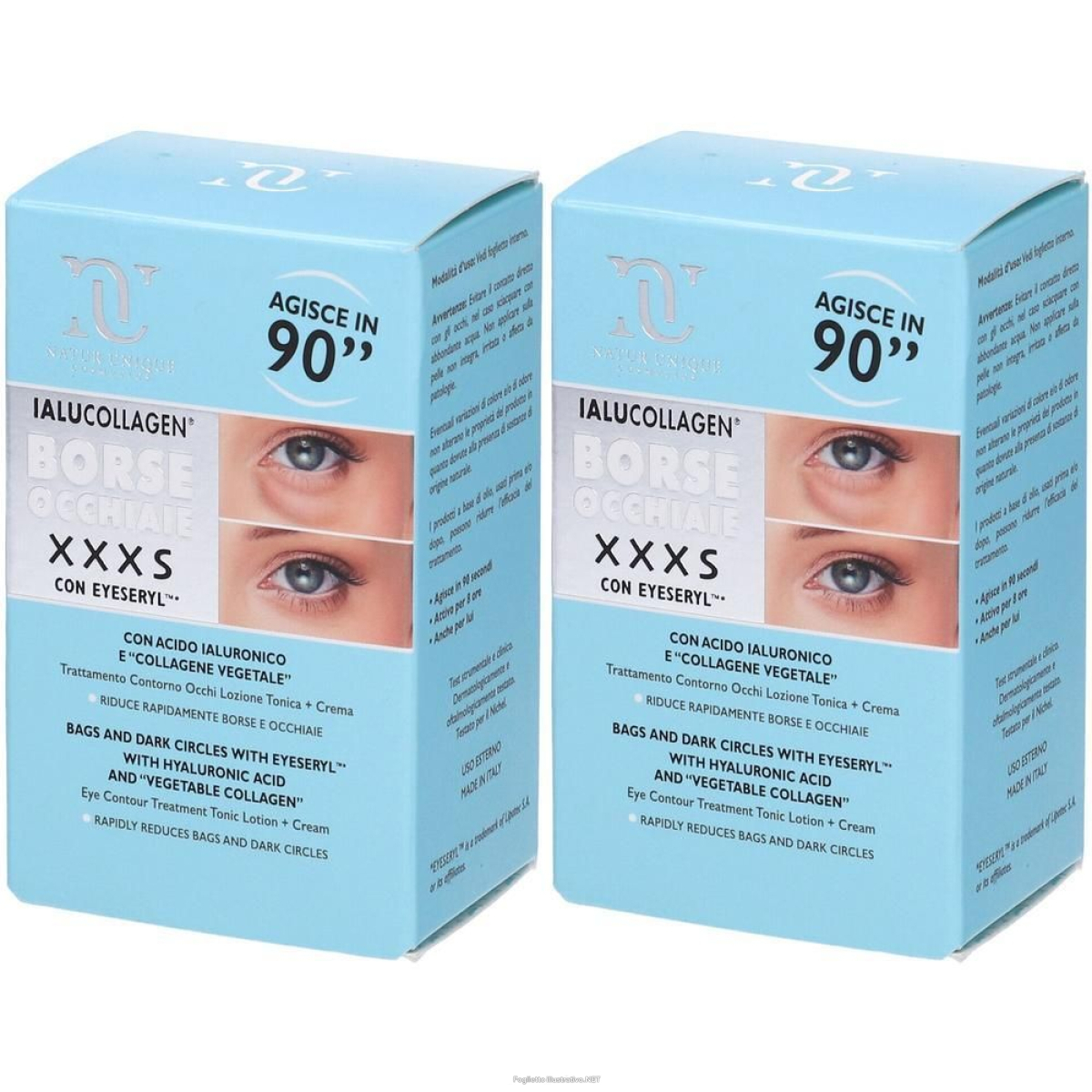 Cerca Offerte di natur unique ialucollagen trattamento borse e occhiaie xxxs 2x1 st e acquista online