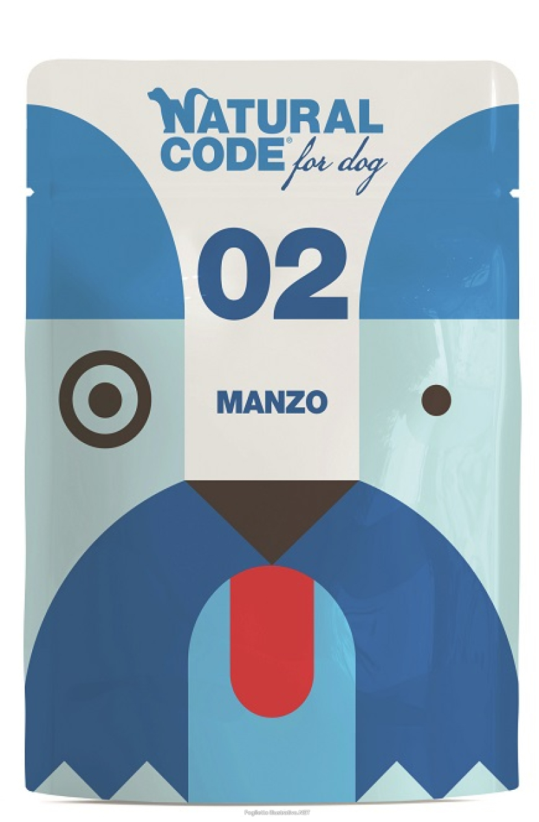Cerca Offerte di natural code 02 manzo cani adulti busta 300g e acquista online