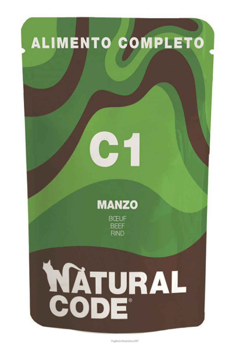 Cerca Offerte di natural code c1 manzo gatti adulti busta 70g e acquista online