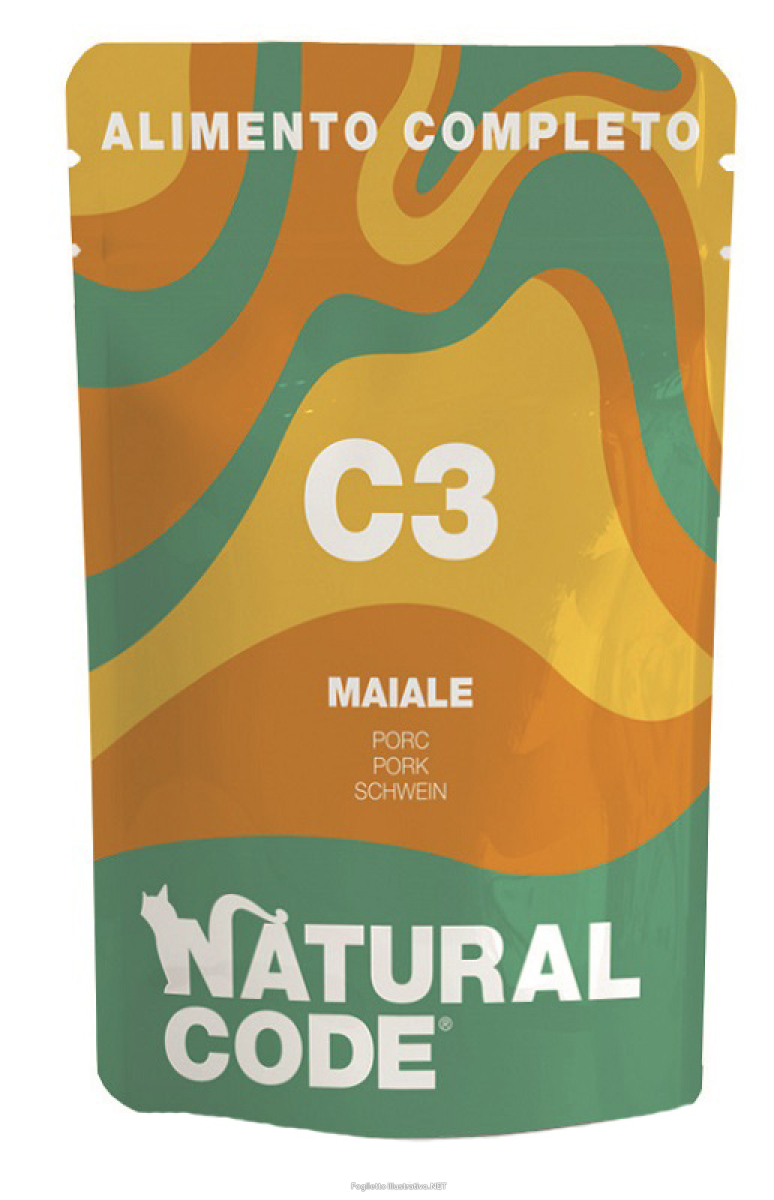 Cerca Offerte di natural code c3 maiale gatti adulti busta 70g e acquista online