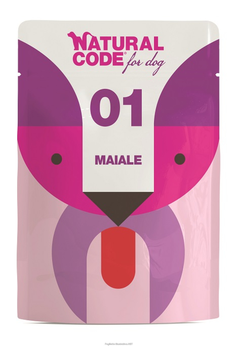 Cerca Offerte di natural code cane 01 maiale 300gr (bustina) e acquista online