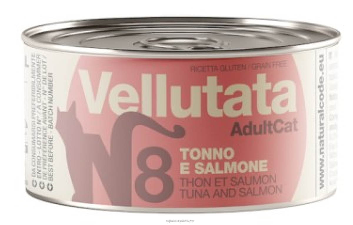 Cerca Offerte di natural code gatto vellutata n8 tonno e salmone 85gr (lattina) e acquista online