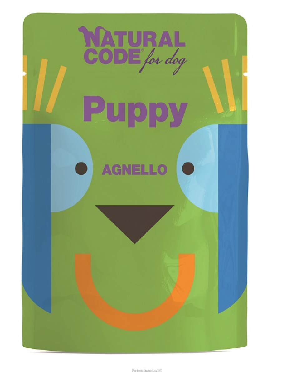 Cerca Offerte di natural code puppy agnello cani cuccioli busta 300g e acquista online
