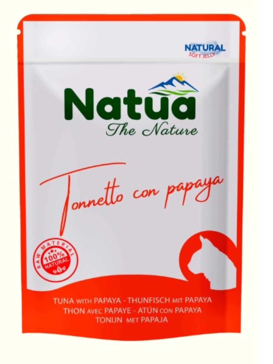 Cerca Offerte di Natural soft jelly tonnetto con papaya - alimento completo per gatti 70 gr e acquista online