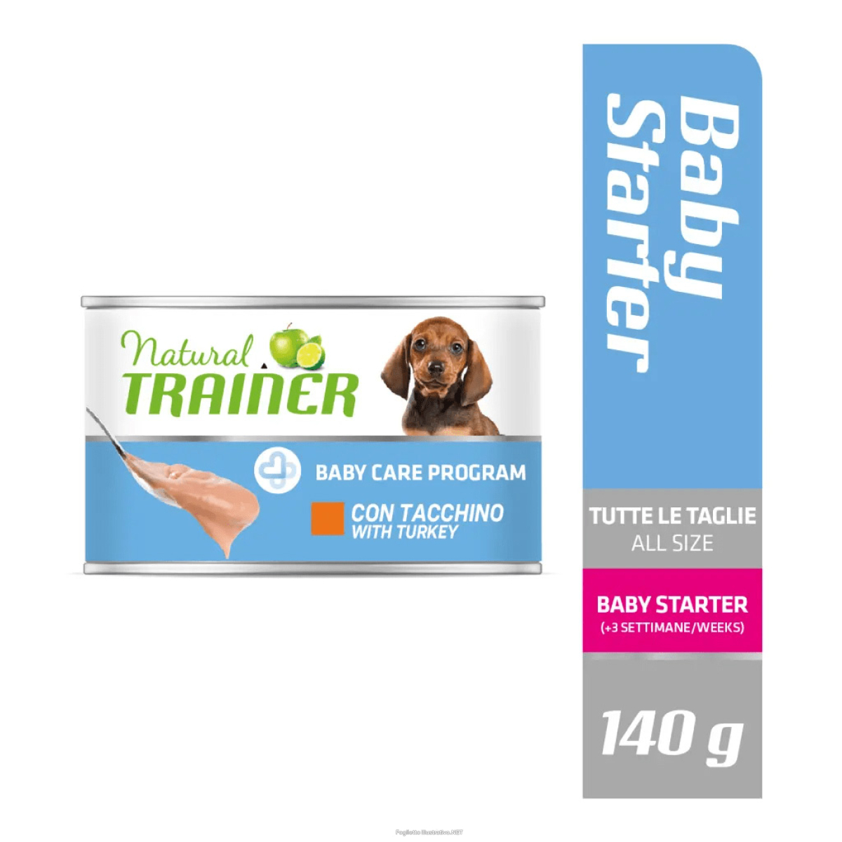 Cerca Offerte di natural trainer cane baby starter all size con tacchino 140g trainer natural e acquista online
