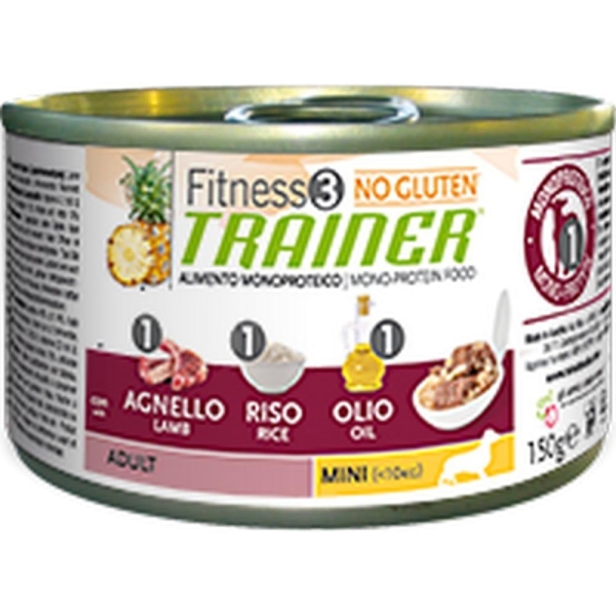 Cerca Offerte di Natural trainer cane sensitive no gluten small & toy adult con agnello e cereali integrali 150g trainer natural e acquista online