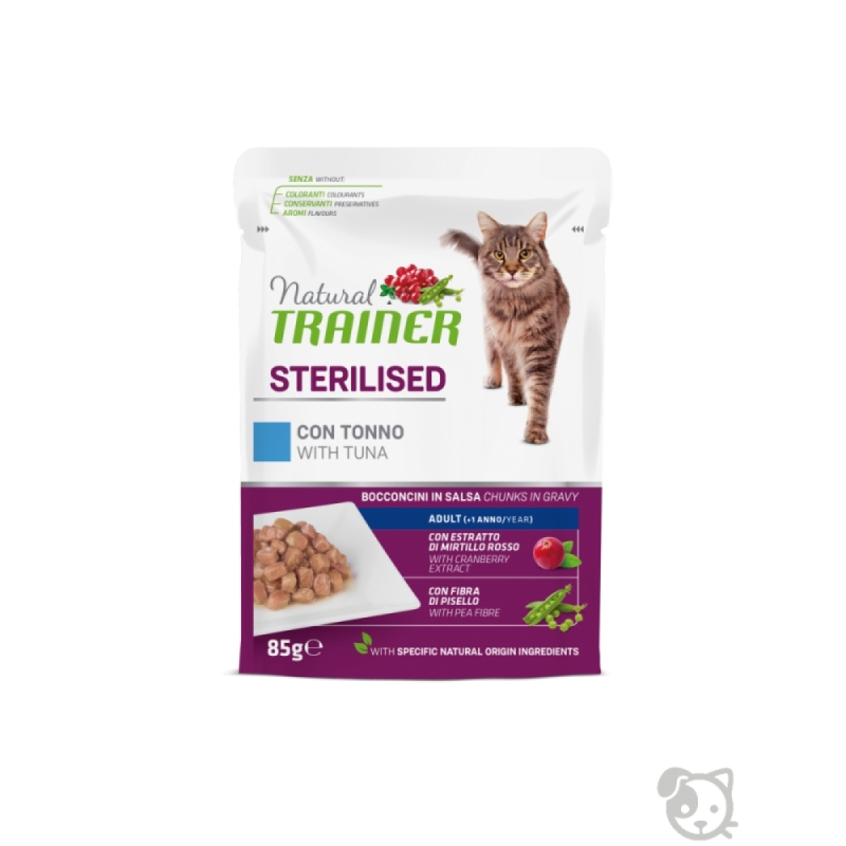 Cerca Offerte di Natural trainer gatto sterilised adult con tonno bocconcini in salsa 85g trainer natural e acquista online