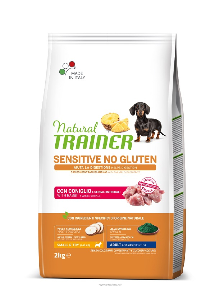 Cerca Offerte di natural trainer sensitive no gluten small & toy adult con coniglio per cani toy 2kg 691c e acquista online