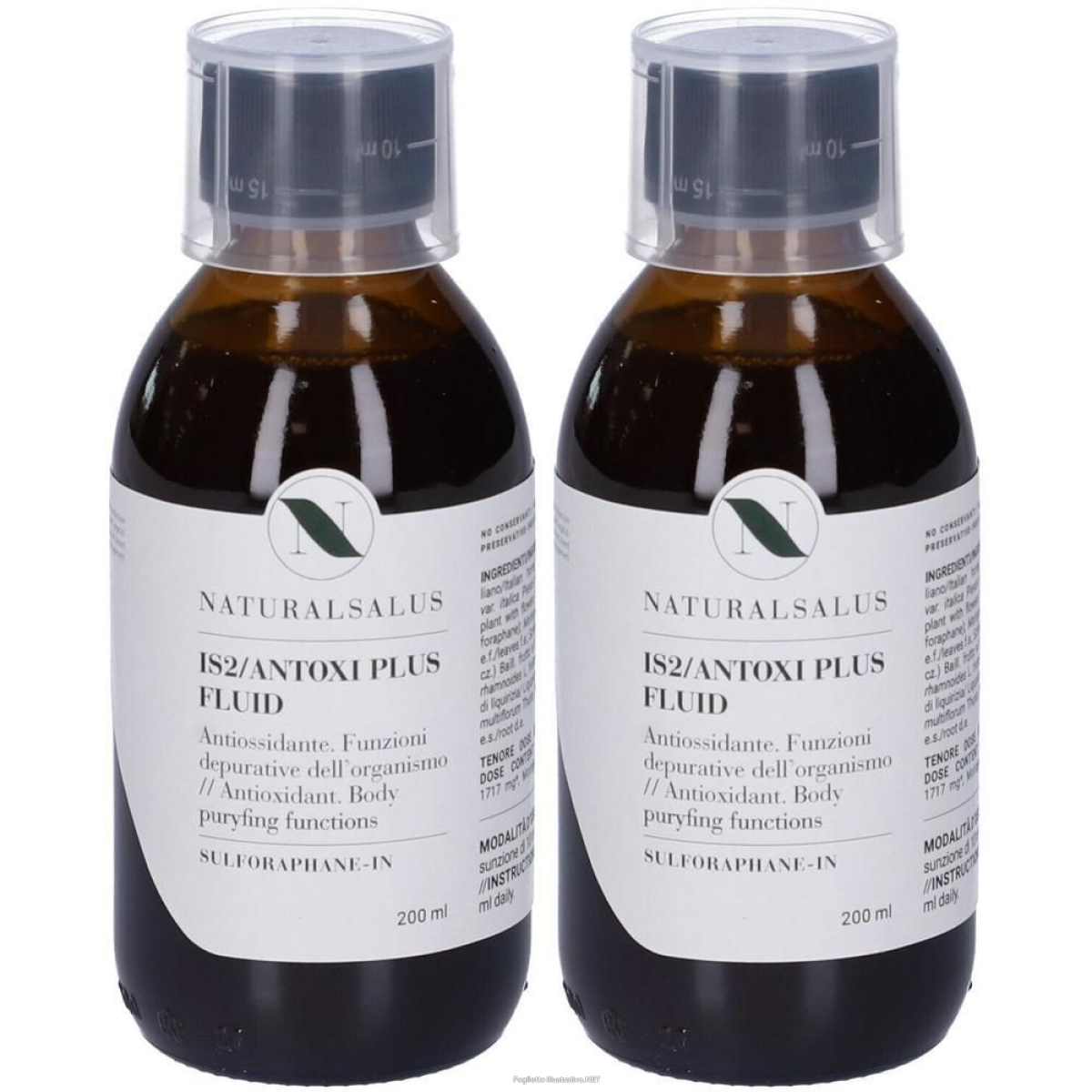 Cerca Offerte di naturalsalus is2/antoxi plus flacone 2x200 ml soluzione orale e acquista online