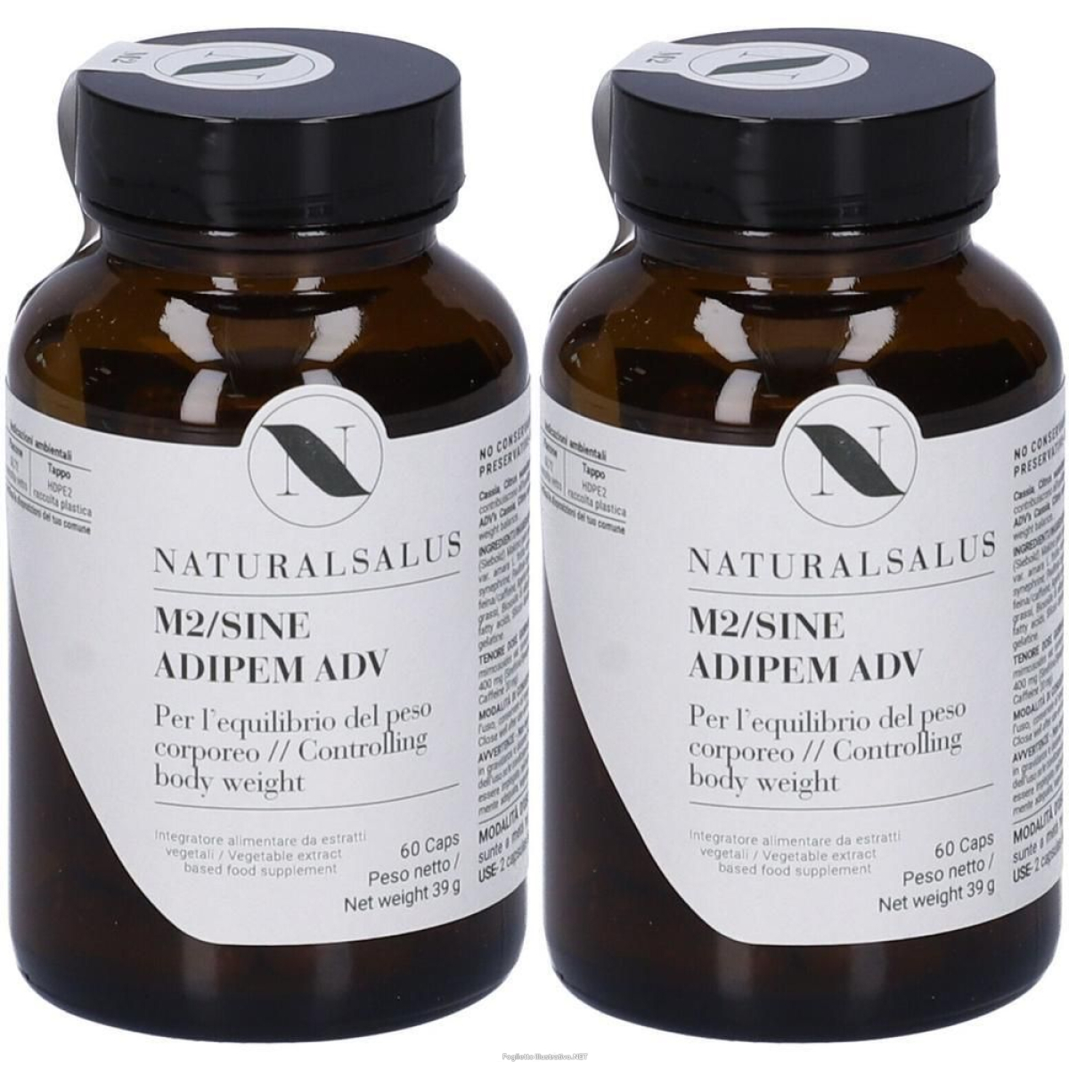 Cerca Offerte di naturalsalus ms2/sine adipem adv capsule 2x39 g e acquista online
