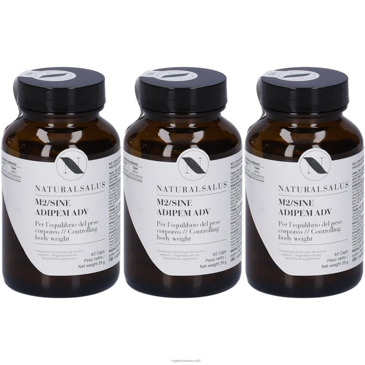 Cerca Offerte di naturalsalus ms2/sine adipem adv capsule 3x39 g e acquista online