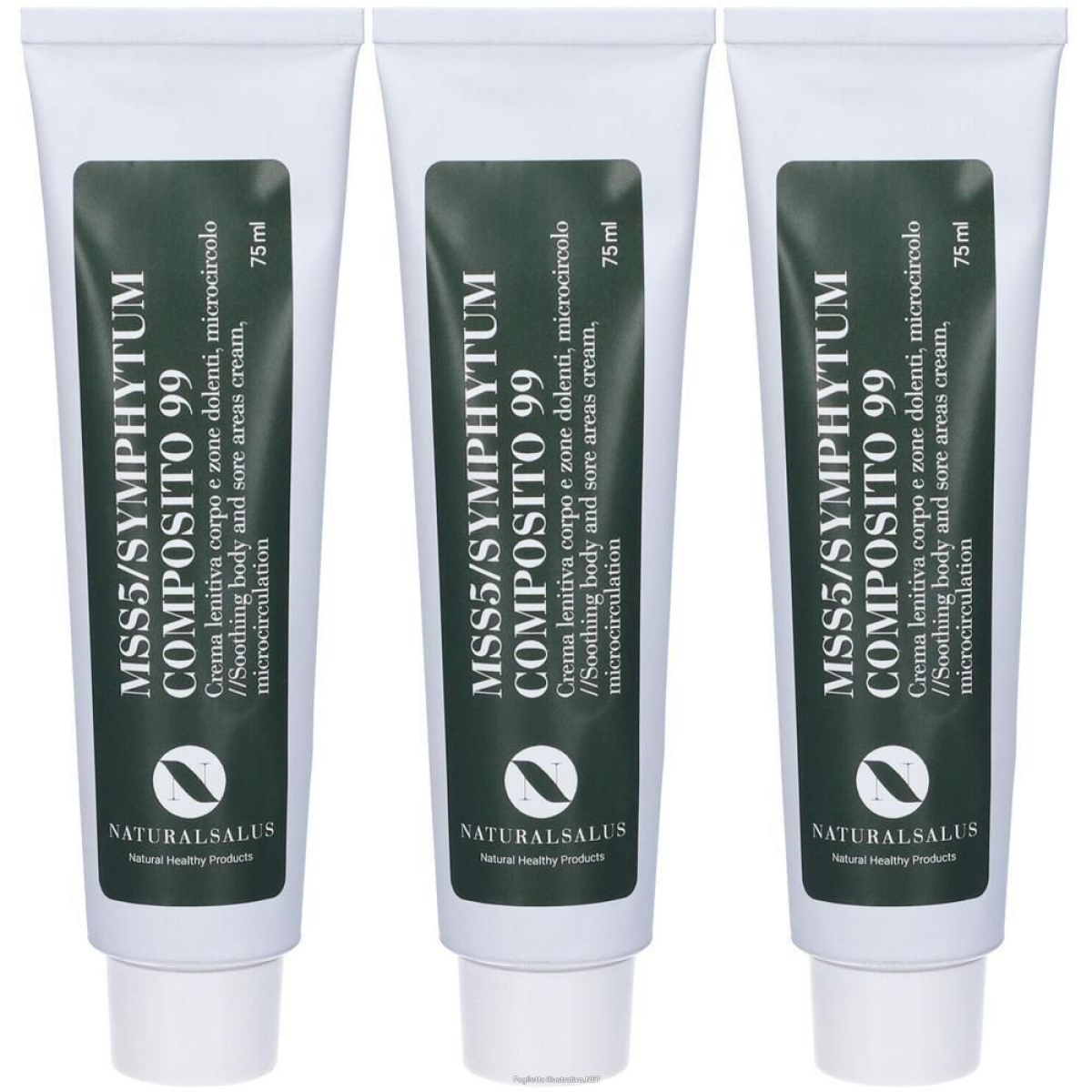Cerca Offerte di naturalsalus mss5/symphytum composito 99 crema 3x75 ml e acquista online