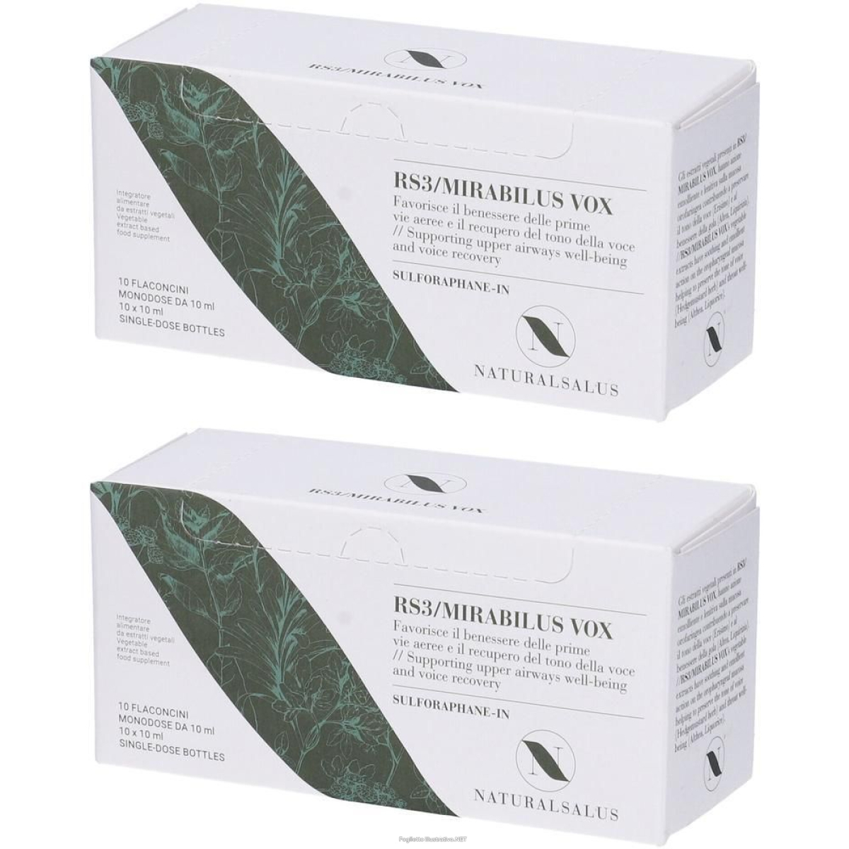 Cerca Offerte di naturalsalus rs3/mirabilus vox flaconcini 2x100 ml soluzione orale e acquista online