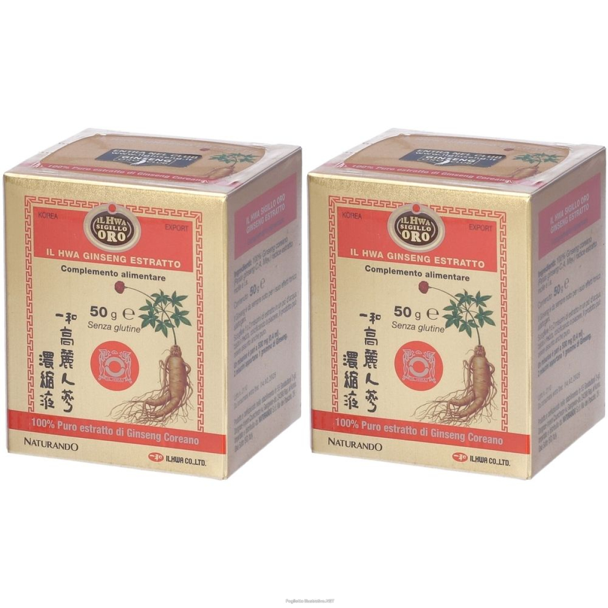 Cerca Offerte di naturando ginseng il hwa sigillo oro set da 2 2x50 g polvere e acquista online