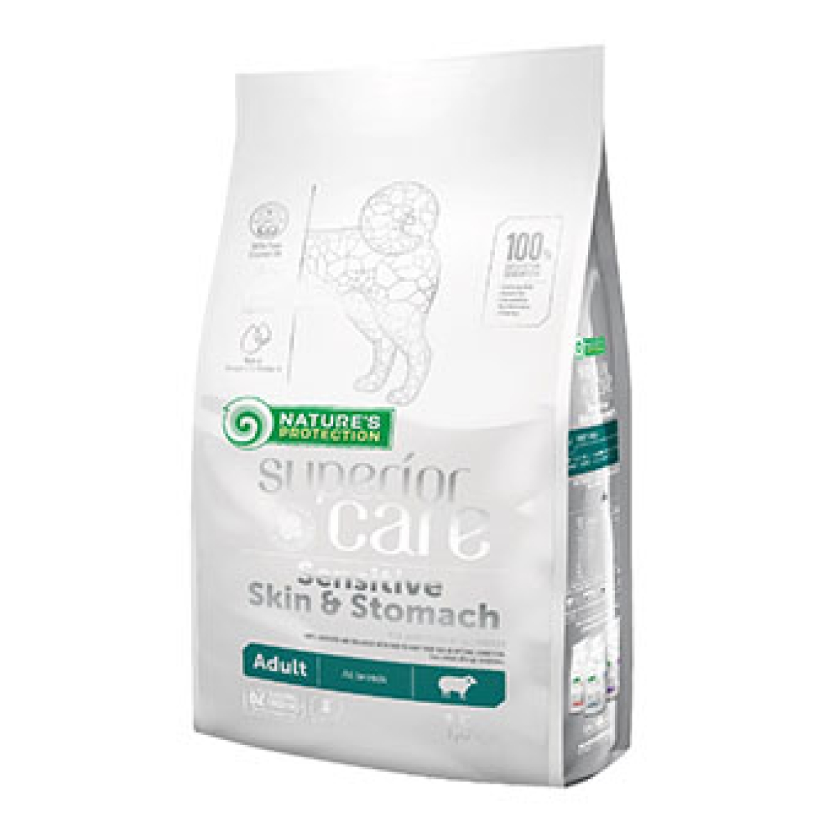 Cerca Offerte di Nature's protection superior care dog sensitive skin&stomach lamb adult all breed 1,5 kg e acquista online