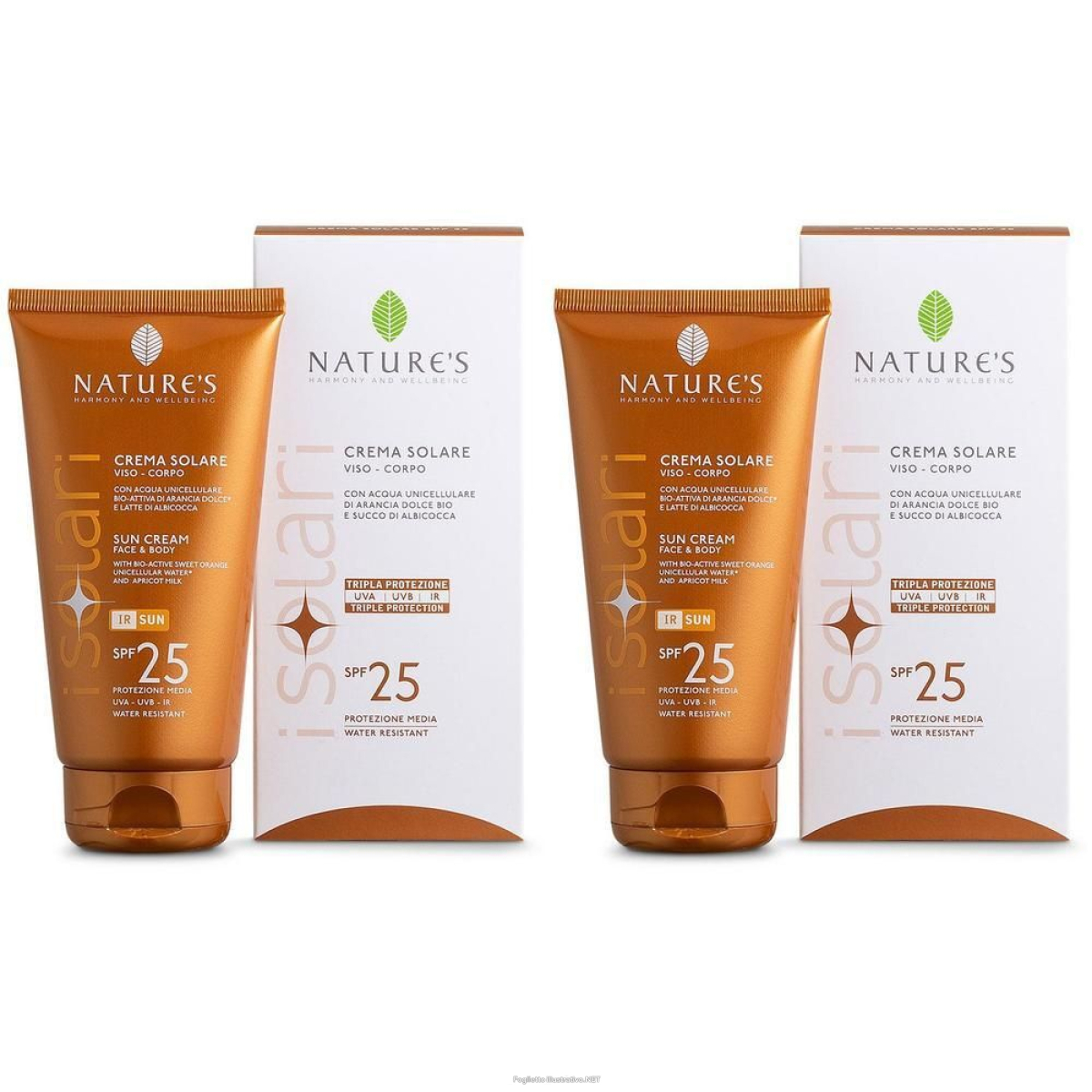 Cerca Offerte di nature's crema solare spf25 2x150 ml solare e acquista online
