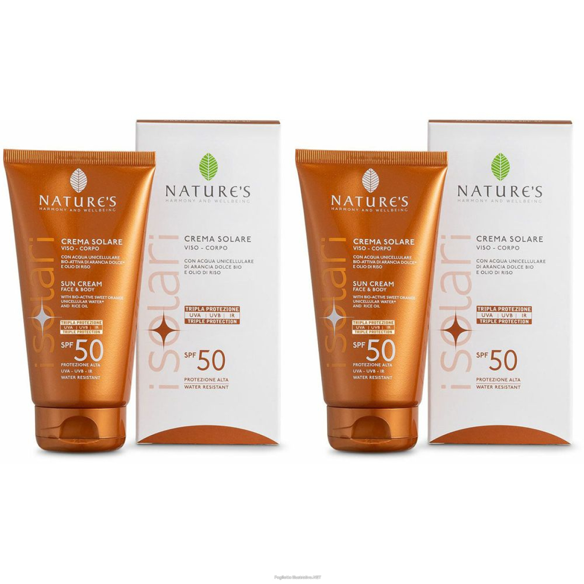 Cerca Offerte di nature's crema solare spf50 set da 2 2x150 ml e acquista online