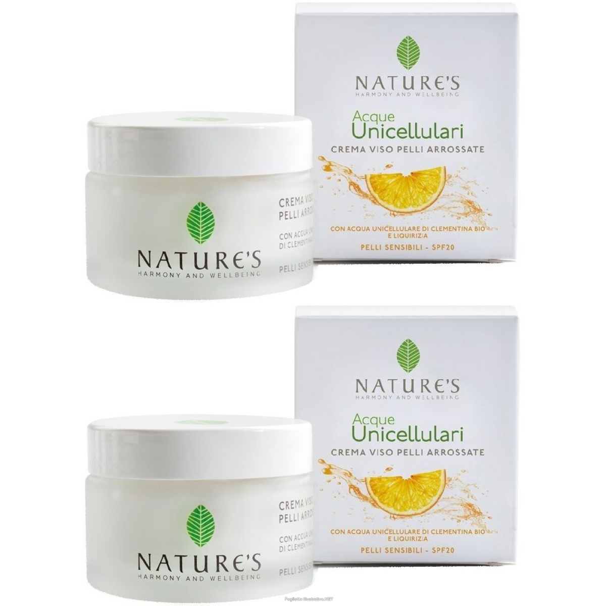 Cerca Offerte di nature's crema viso pelli arrossate spf20 set da 2 2x50 ml e acquista online