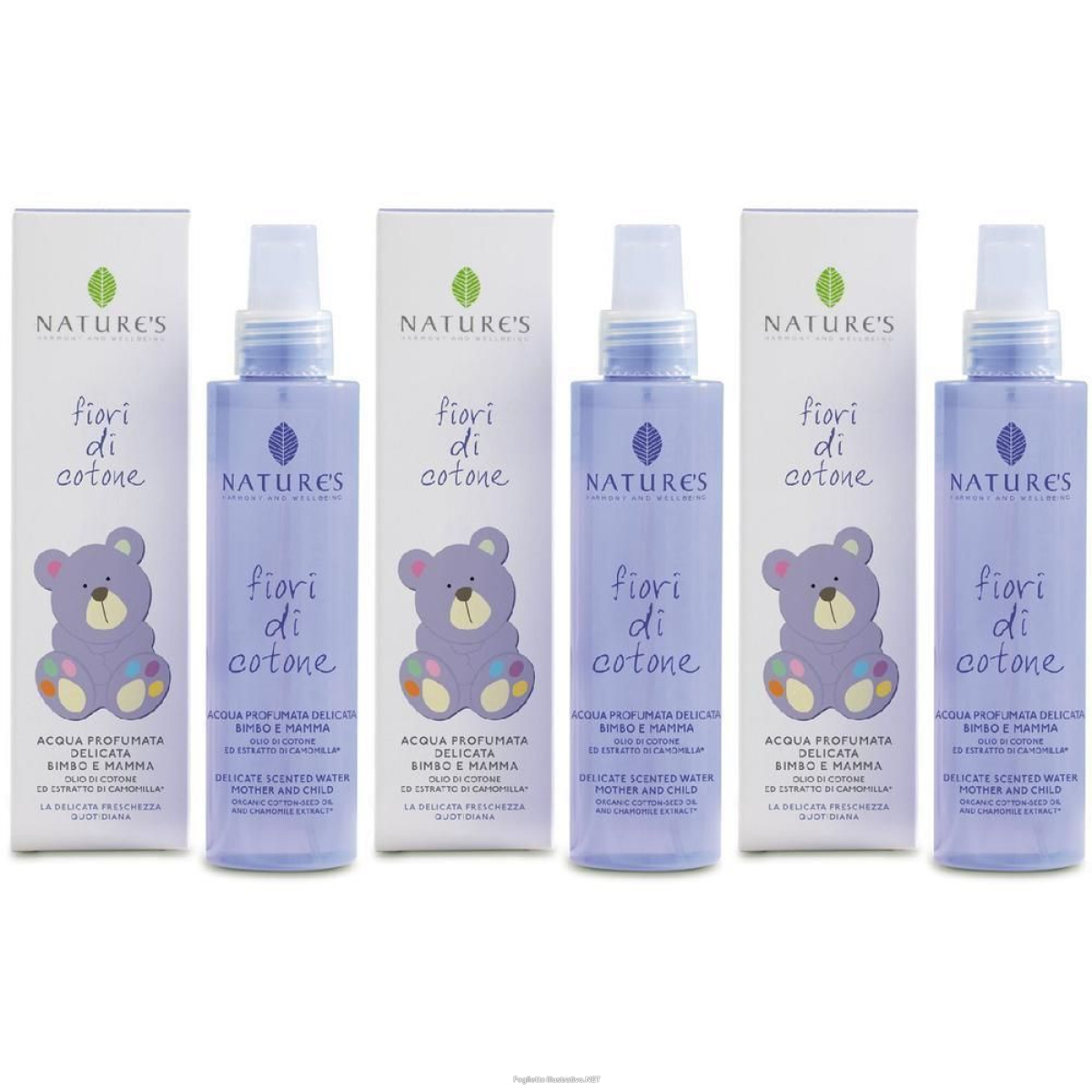 Cerca Offerte di nature's fiori di cotone acqua profumata delicata bimbo e mamma 150 ml e acquista online