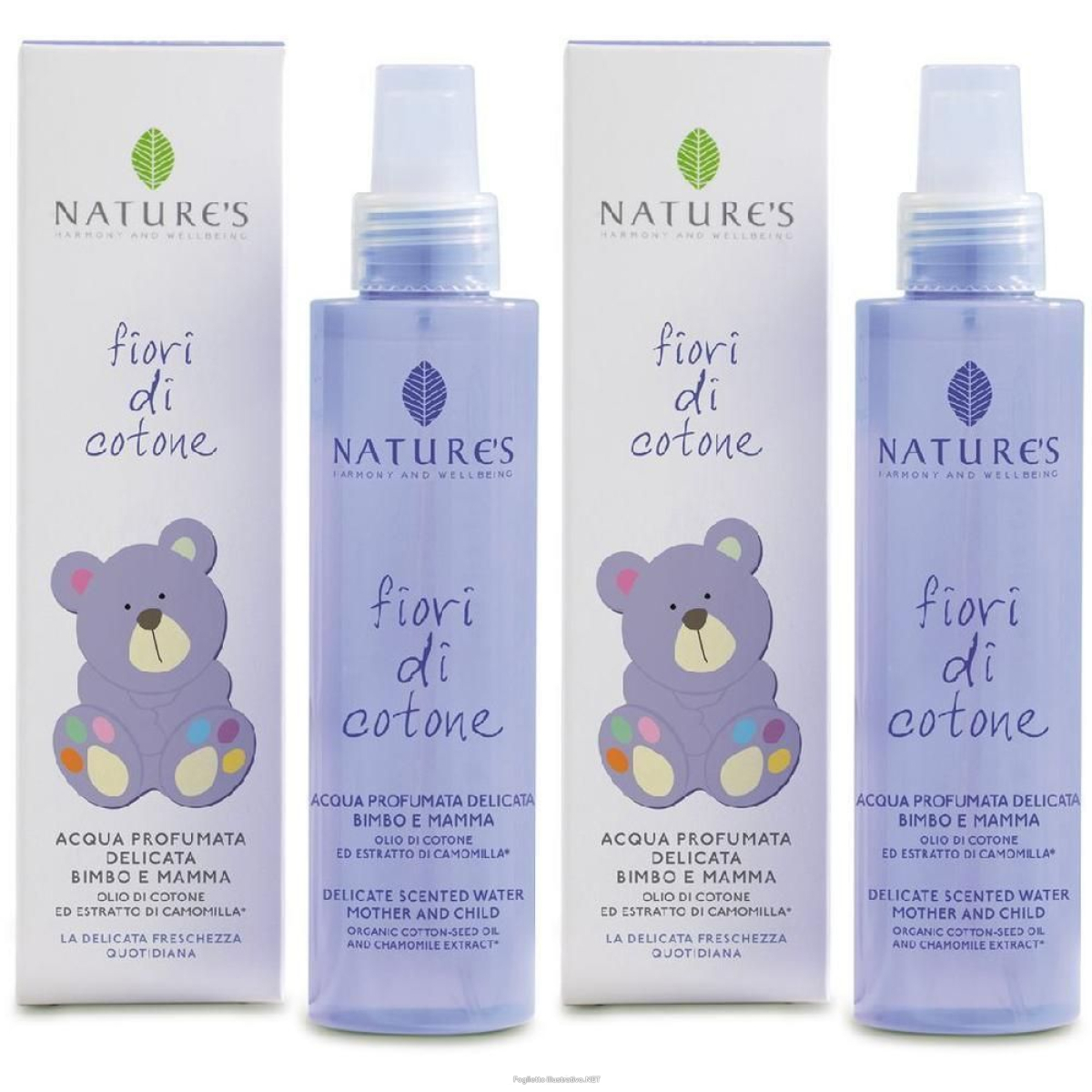 Cerca Offerte di nature's fiori di cotone acqua profumata delicata bimbo e mamma 150 ml e acquista online