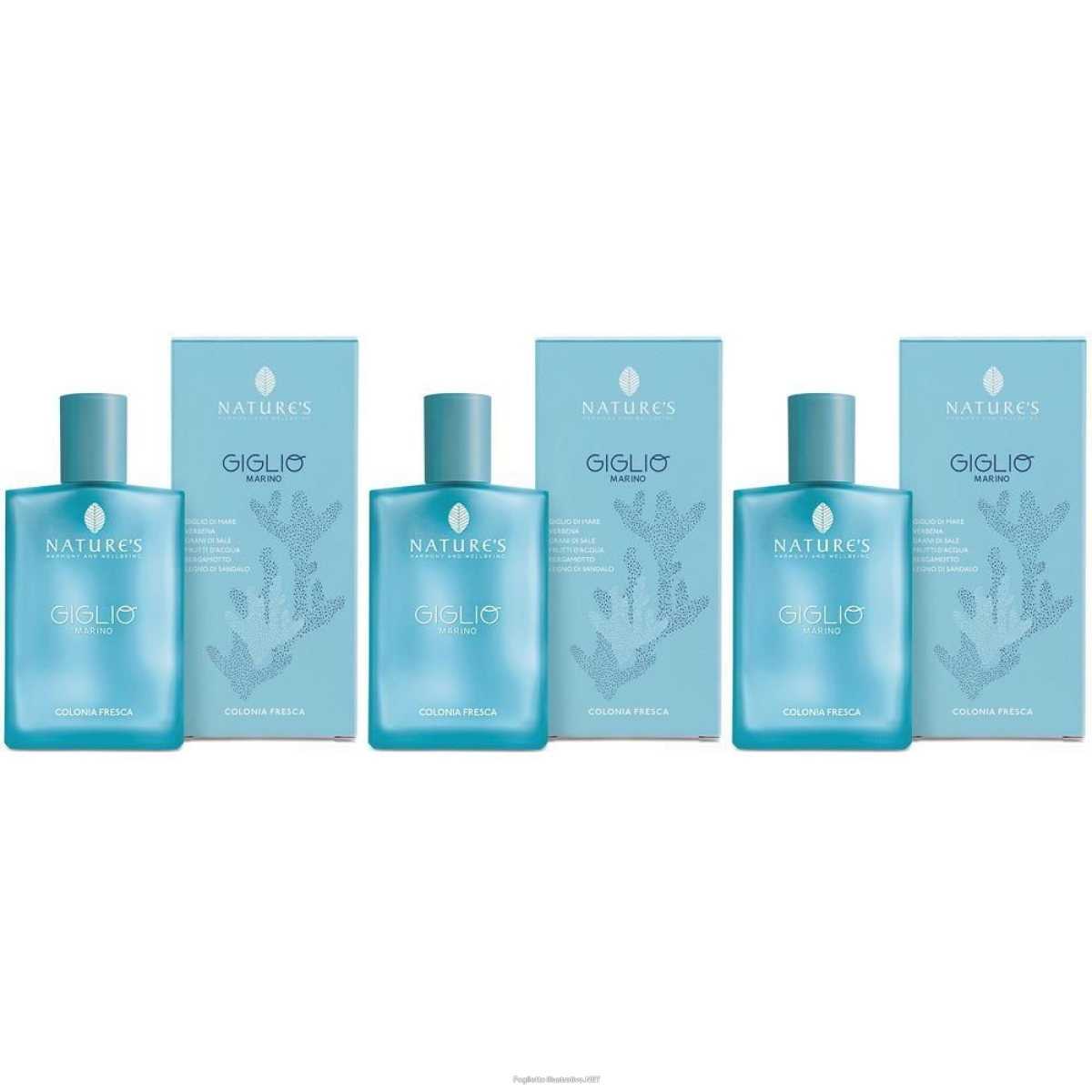 Cerca Offerte di nature's giglio marino colonia fresca 100 ml 3x100 ml e acquista online