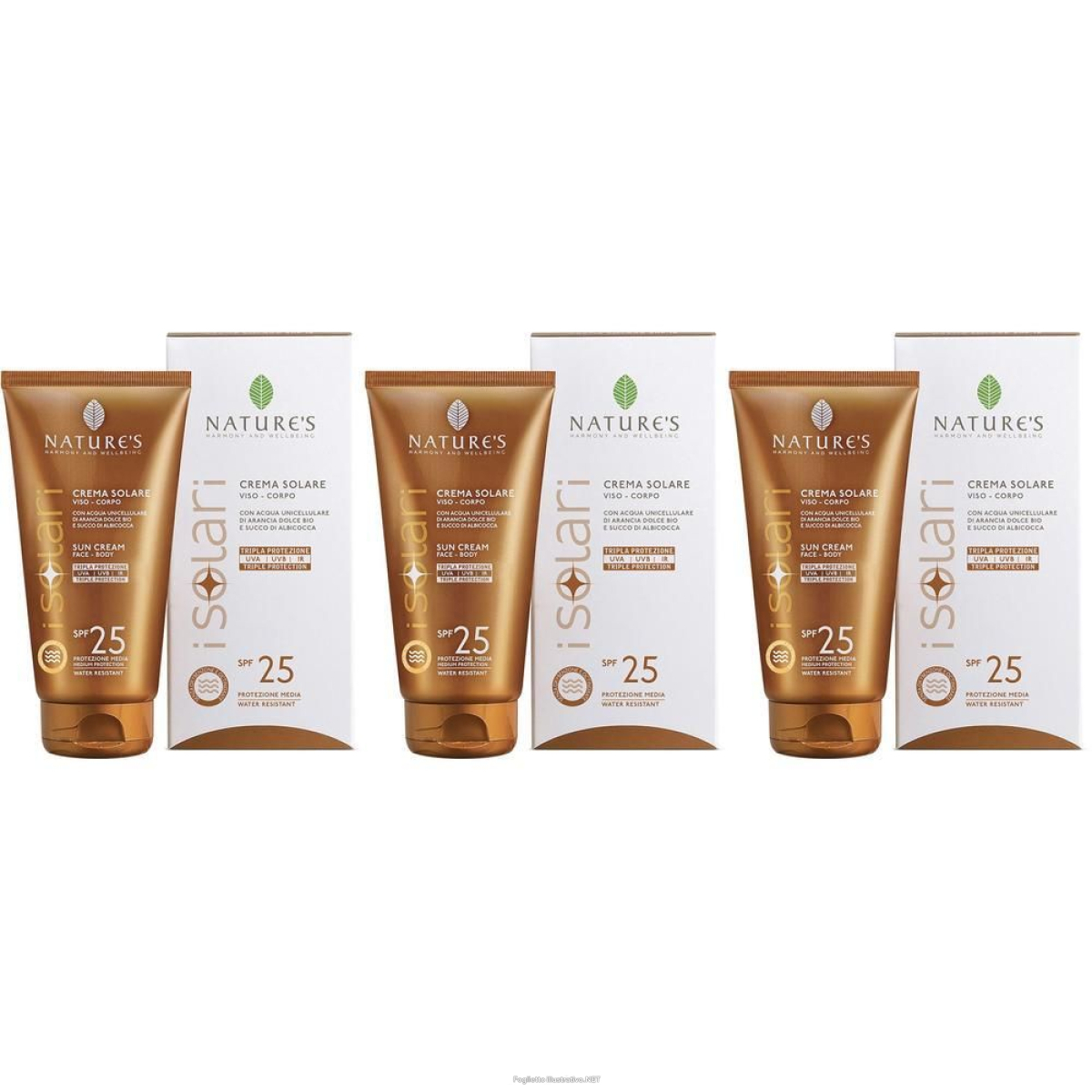 Cerca Offerte di nature's i solari crema viso corpo spf 25 75 ml edizione limitata trav e acquista online