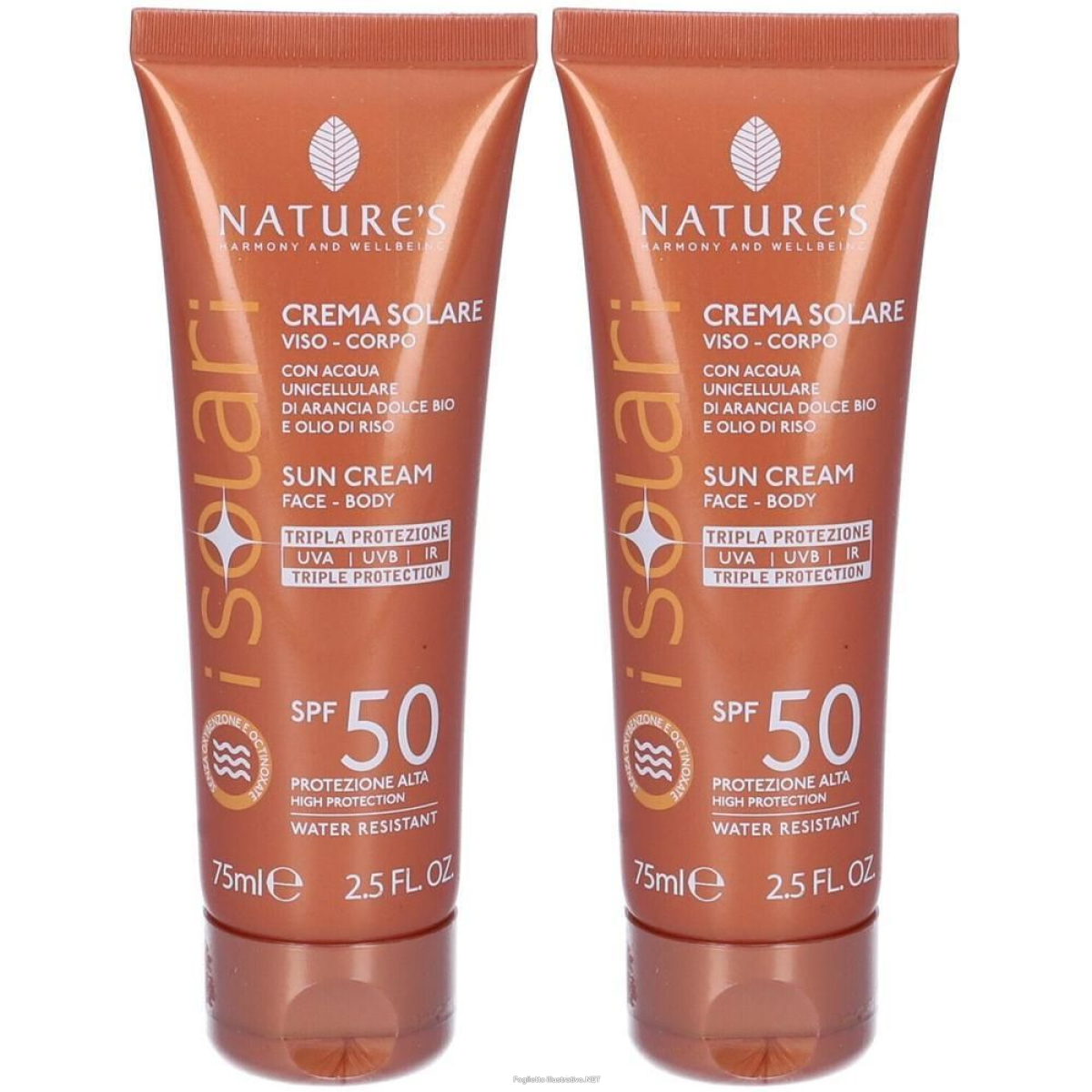 Cerca Offerte di nature's i solari crema viso corpo spf 50 75 ml edizione limitata trav e acquista online