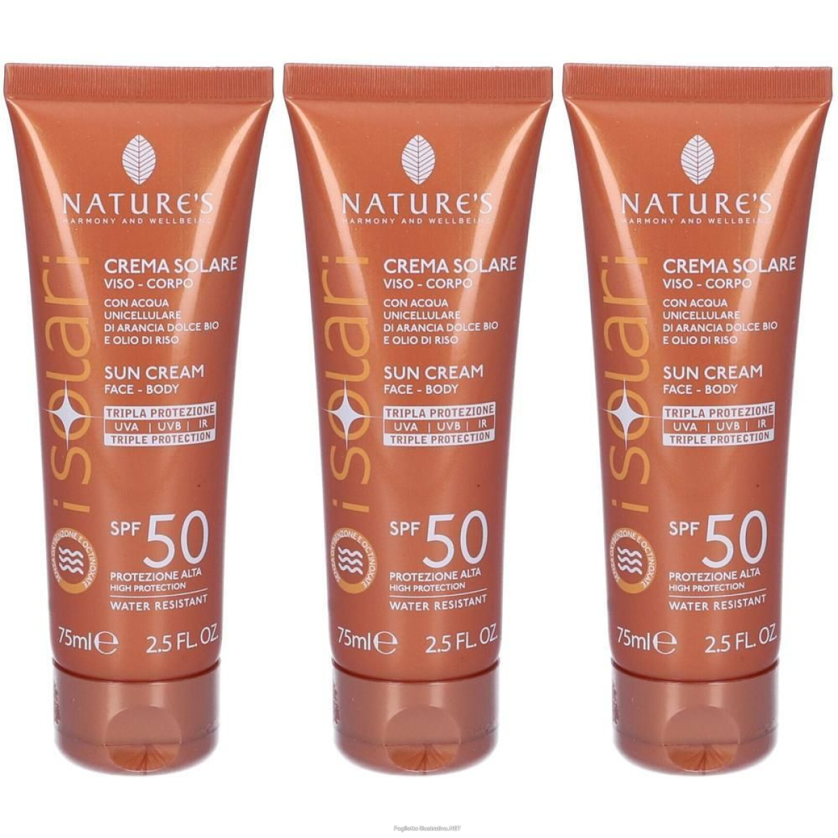 Cerca Offerte di nature's i solari crema viso corpo spf 50 75 ml edizione limitata trav e acquista online