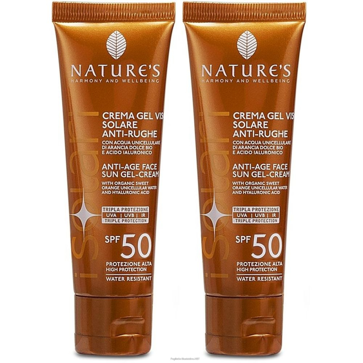 Cerca Offerte di nature's isolari crema-gel viso solare antirughe spf50 set da 2 2x50 e acquista online