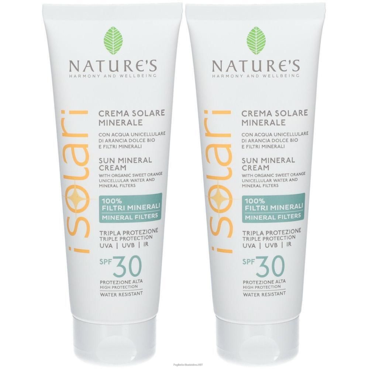 Cerca Offerte di nature's isolari crema minerale viso – corpo spf 30 2x100 ml e acquista online