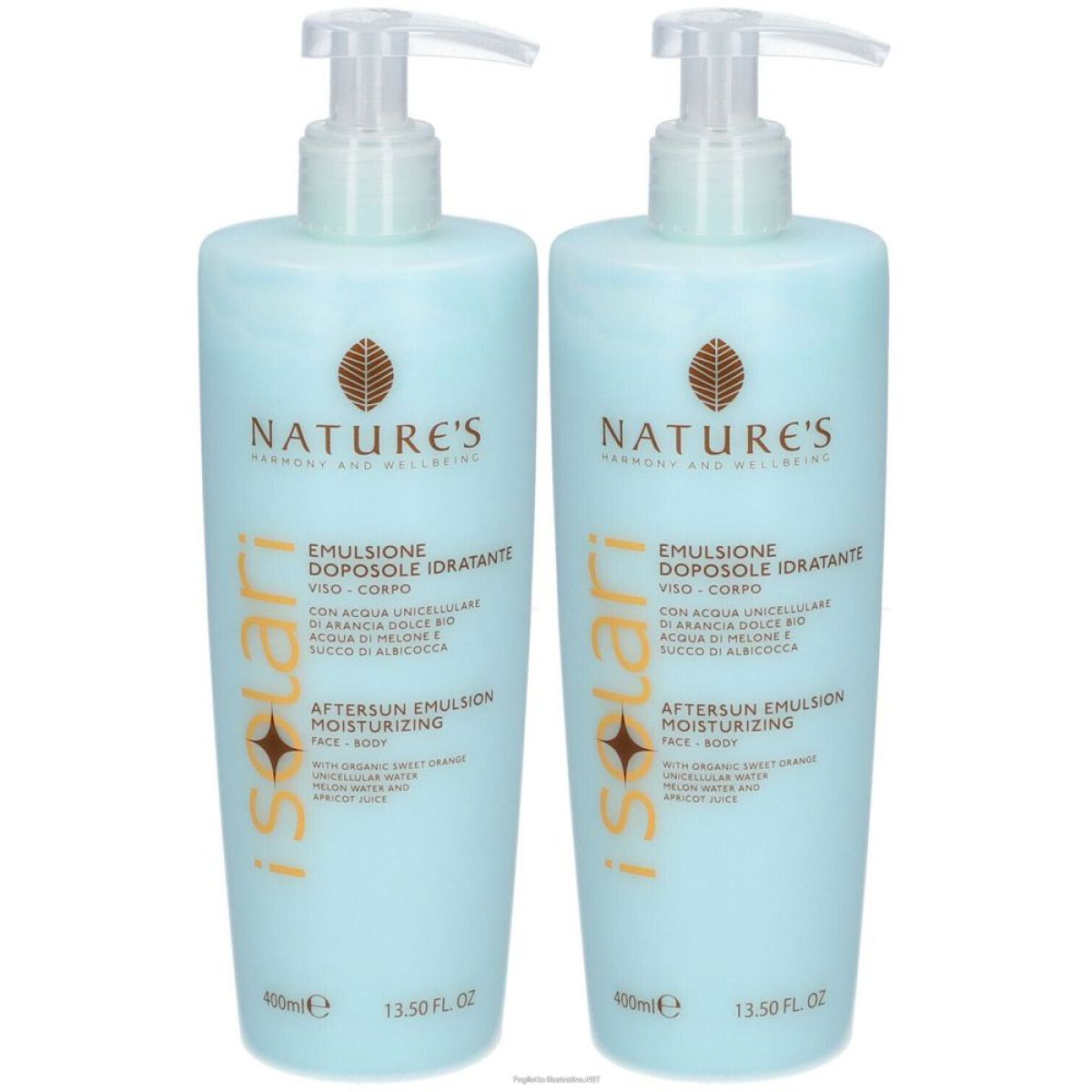 Cerca Offerte di nature's isolari emulsione doposole idratante set da 2 2x400 ml crema e acquista online