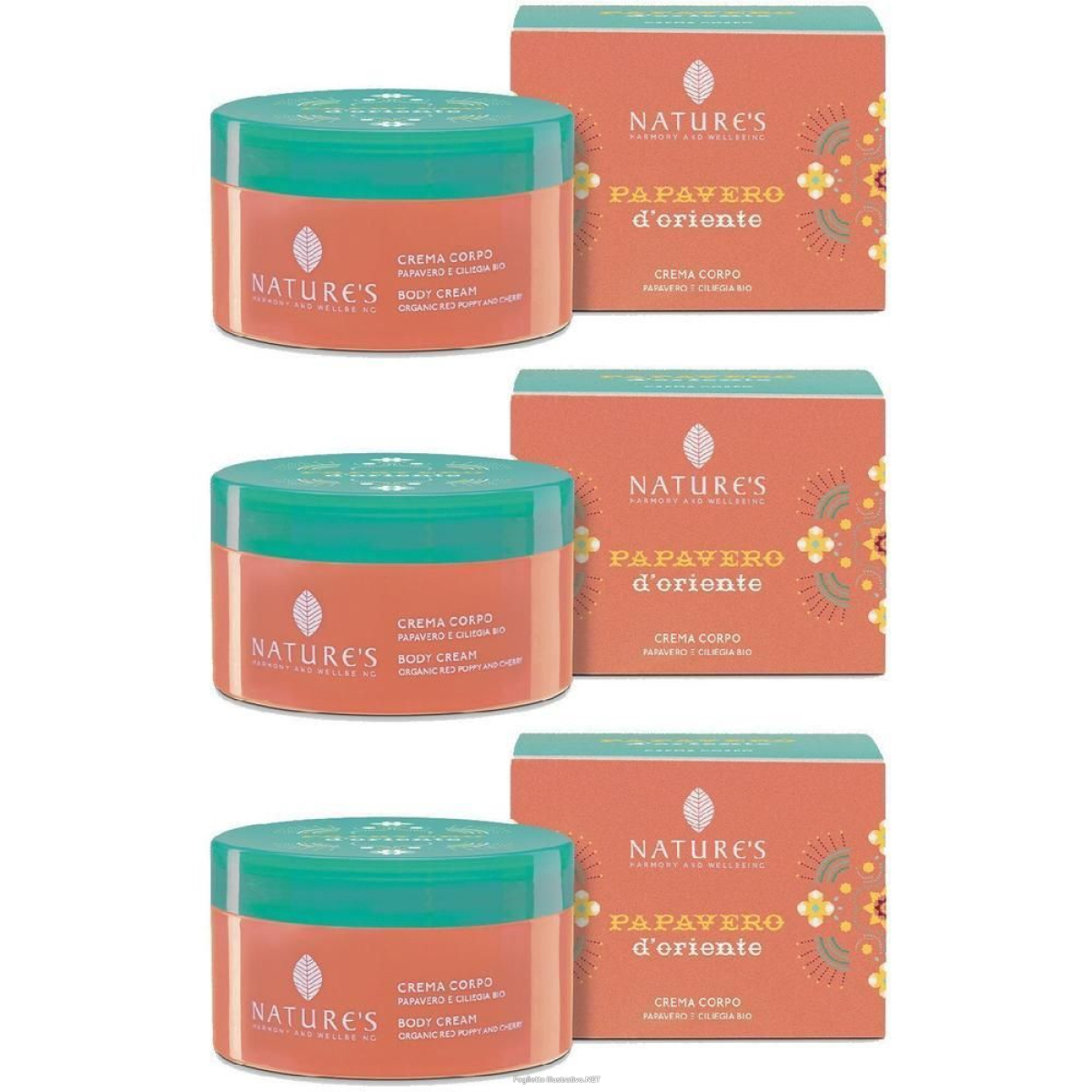 Cerca Offerte di nature's papavero d'oriente crema corpo 3x200 ml e acquista online