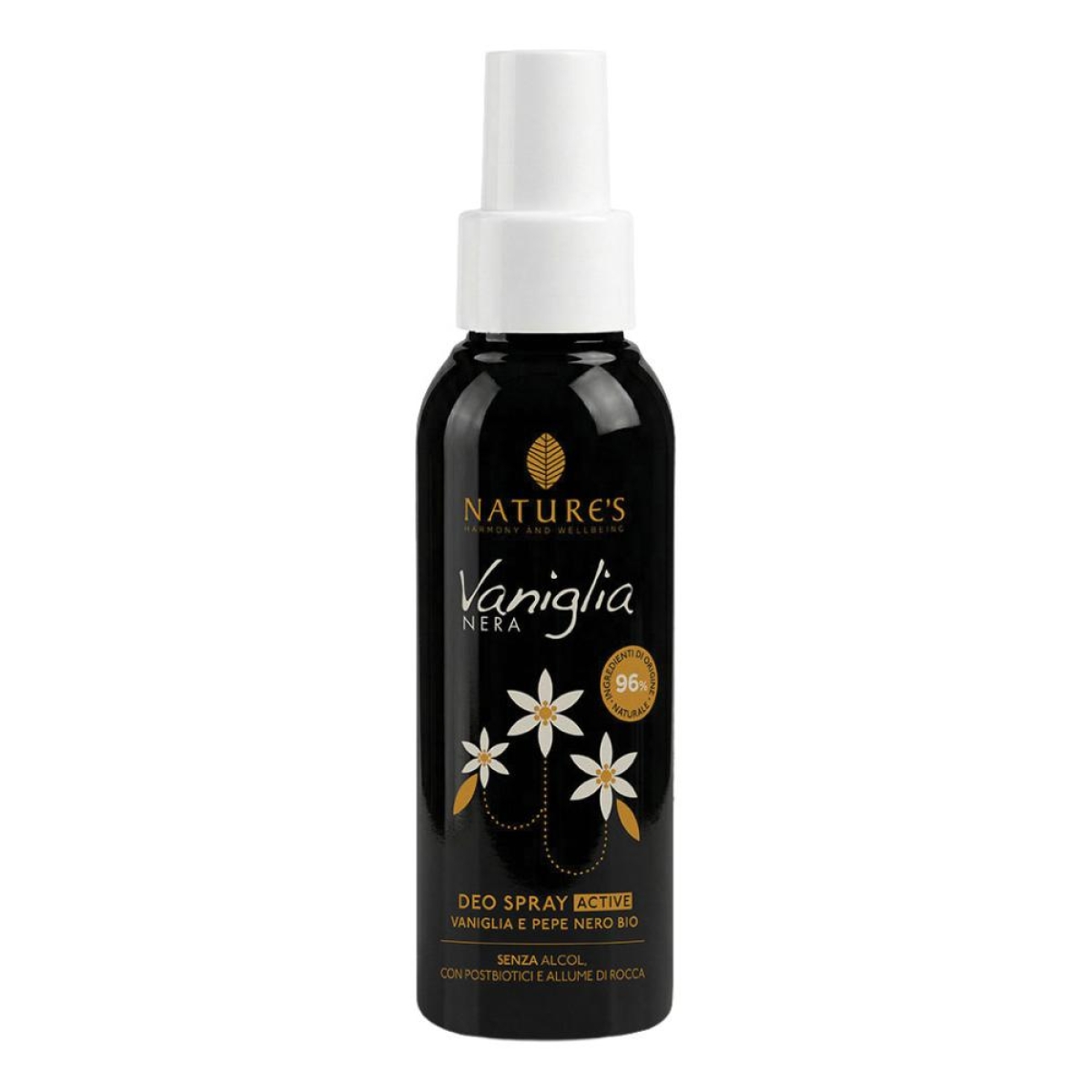Cerca Offerte di Nature's vaniglia nera deodorante spray active, 100 ml e acquista online