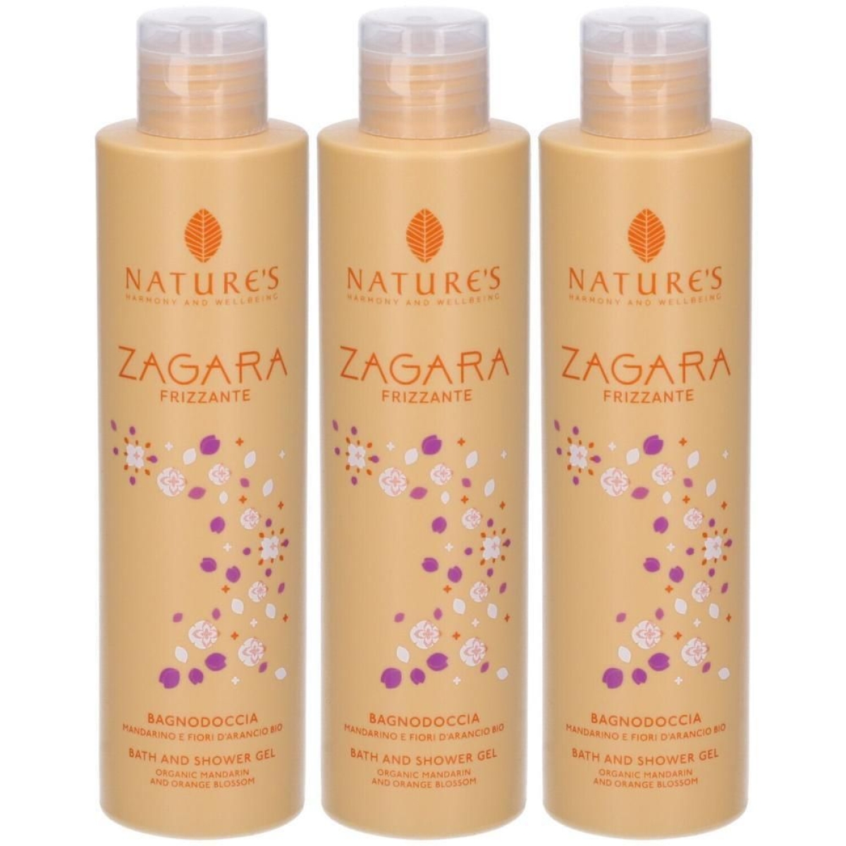 Cerca Offerte di Nature's zagara frizzante bagnodoccia 200 ml 3x200 ml e acquista online